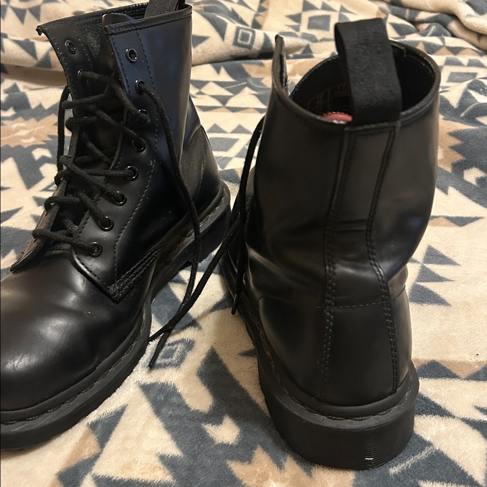 Dr. Martens 1460 Mono Boots - Picture 3 of 6